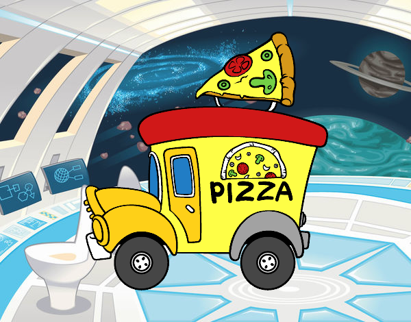 Food truck de pizza