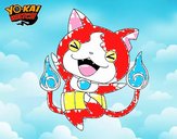 Jibanyan feliz