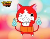 Jibanyan guiñando el ojo