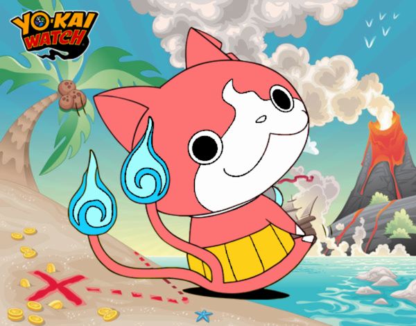 Jibanyan sentado