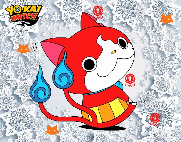 Jibanyan sentado