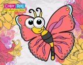 Dibujo Mariposa Color Roll pintado por sofiasant
