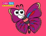 Dibujo Mariposa Color Roll pintado por VANITA