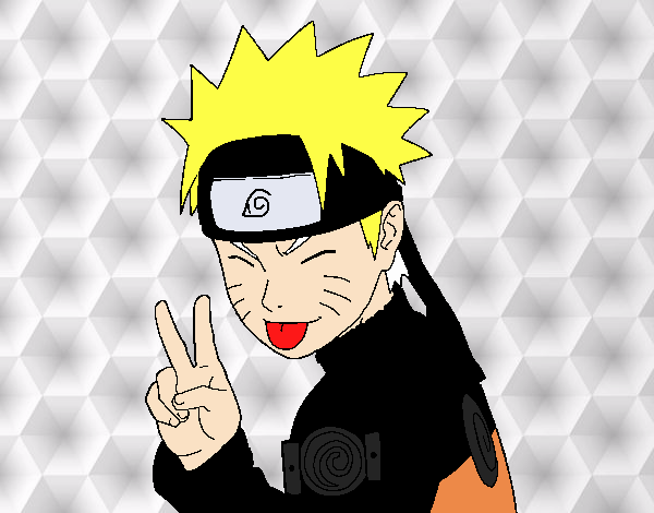 Naruto sacando lengua