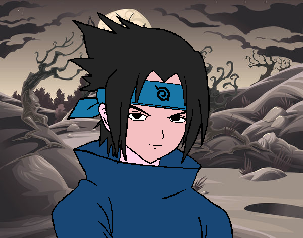 Sasuke enfadado