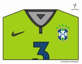 Camiseta del mundial de fútbol 2014 de Brasil