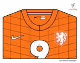 Camiseta del mundial de fútbol 2014 de Holanda