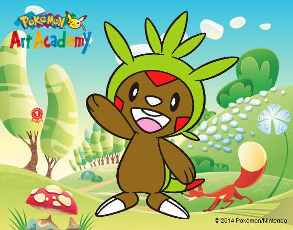 Chespin saludando