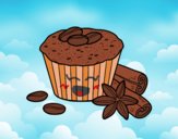 Cupcake de café