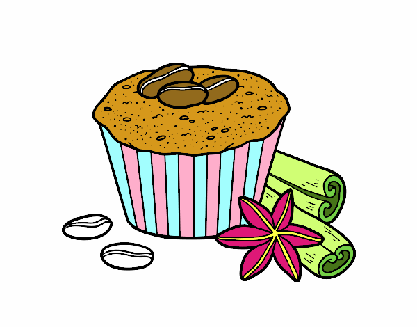 Cupcake de café