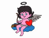 Cupido en una nube