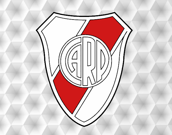 mandala de escudo de atletico river plate