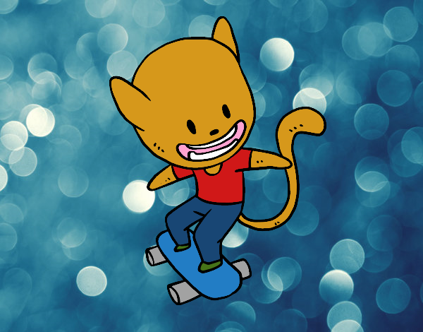 Gato skater