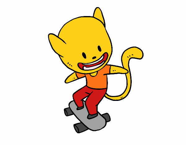 Gato skater