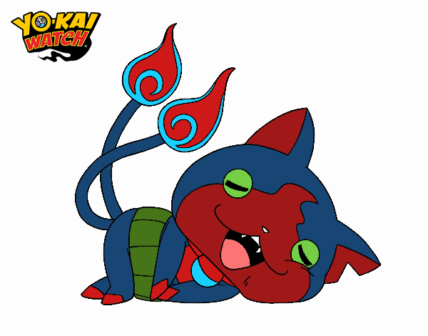 Jibanyan tumbado