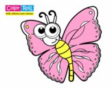 Dibujo Mariposa Color Roll pintado por chiquiVC