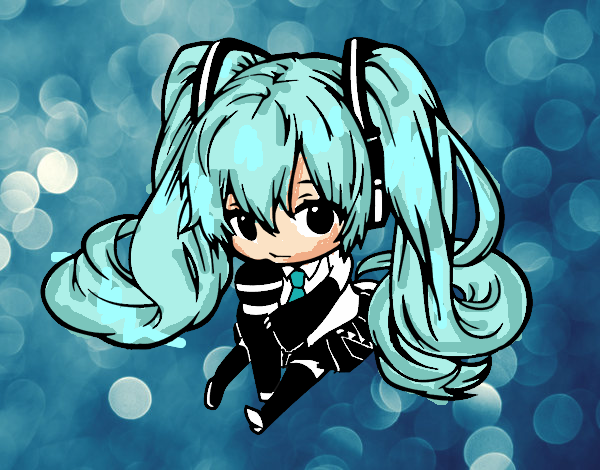 Miku Chibi vocaloid