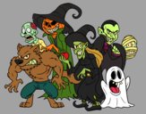 Monstruos de Halloween