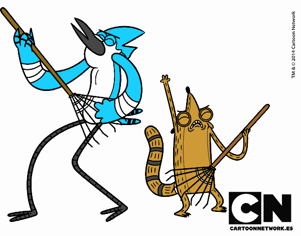 Mordecai y Rigby