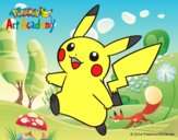 Pikachu en Pokémon Art Academy