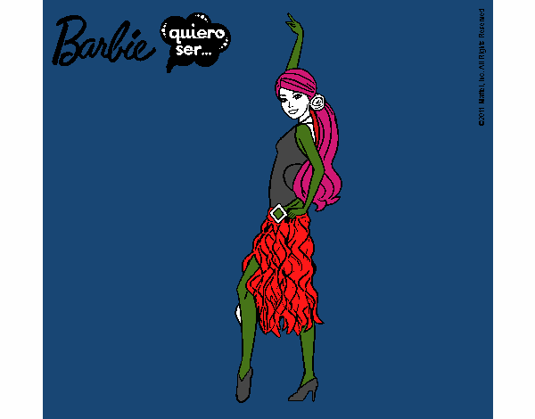 Barbie flamenca