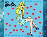 Barbie sentada