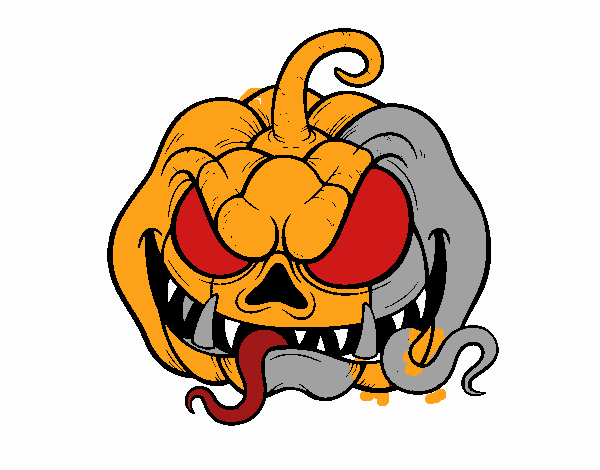 Calabaza terrorífica