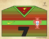 Camiseta del mundial de fútbol 2014 de Portugal