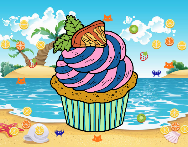 Cupcake de limón