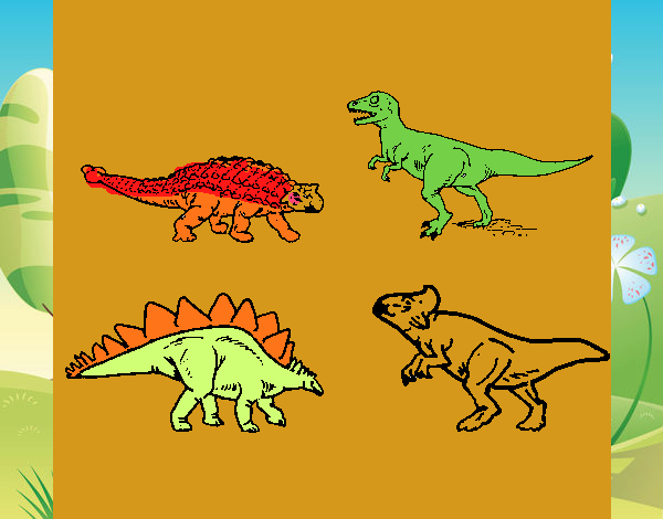 Dinosaurios de tierra