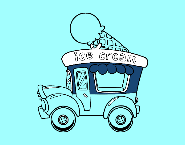 Food truck de helados