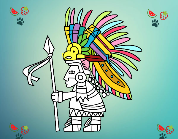 Guerrero azteca