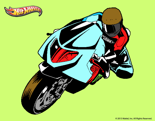 Dibujo Hot Wheels Ducati 1098R pintado por javier2903