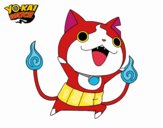 Dibujo Jibanyan de Yo-Kay Watch pintado por PILIPI