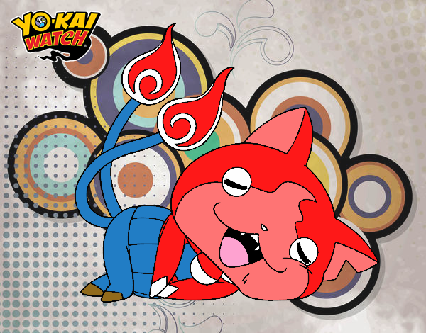 Jibanyan tumbado