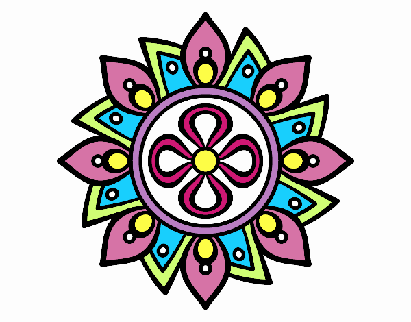 mandala color