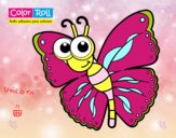 Dibujo Mariposa Color Roll pintado por Unicornfun