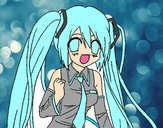 Miku Hatsune vocaloid