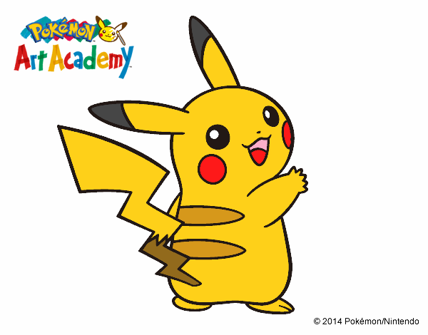 Pikachu de espaldas