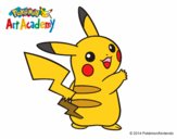 Pikachu de espaldas