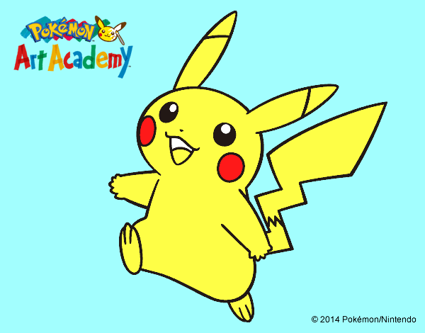 Pikachu en Pokémon Art Academy