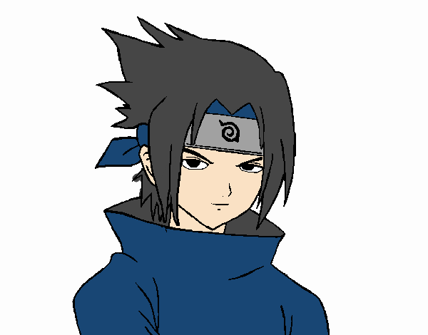 Sasuke enfadado