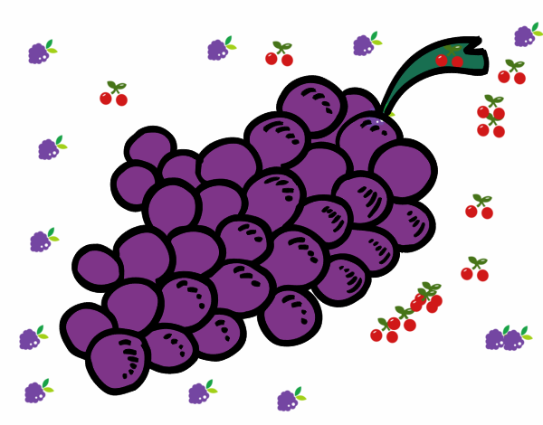 Uvas moradas