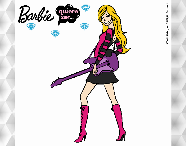 Barbie la rockera