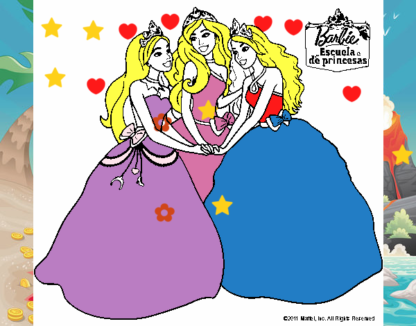 Barbie y sus amigas princesas