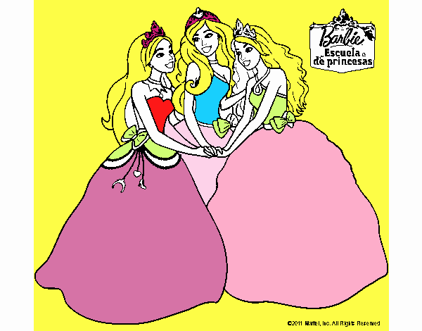 Barbie y sus amigas princesas