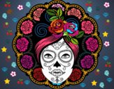 Calavera mejicana femenina