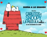 Dibujo Carlitos y Snoopy la pelicula de peanuts pintado por michell124