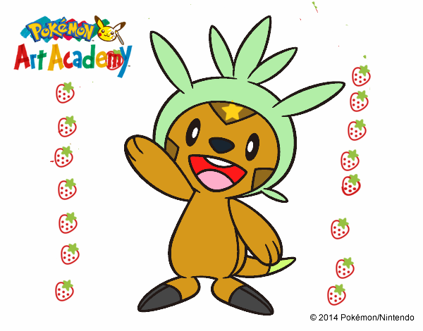 Chespin saludando