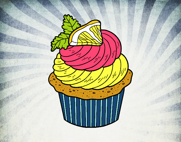 Cupcake de limón